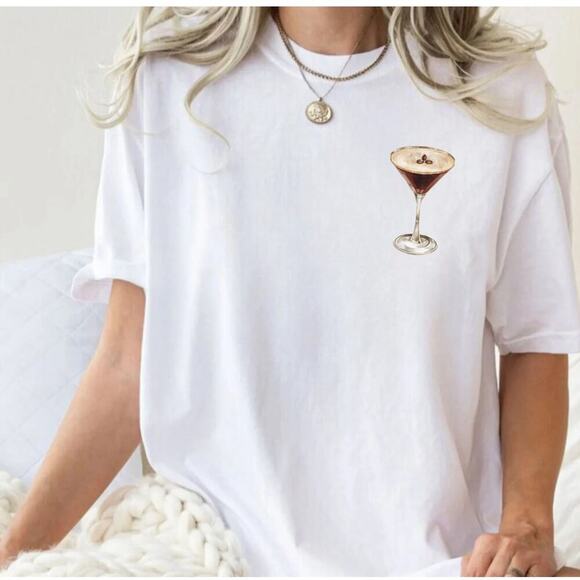 Originality Oversized In My Espresso Martini Era Cocktail Sabrina Carpenter - Picture 1 of 9